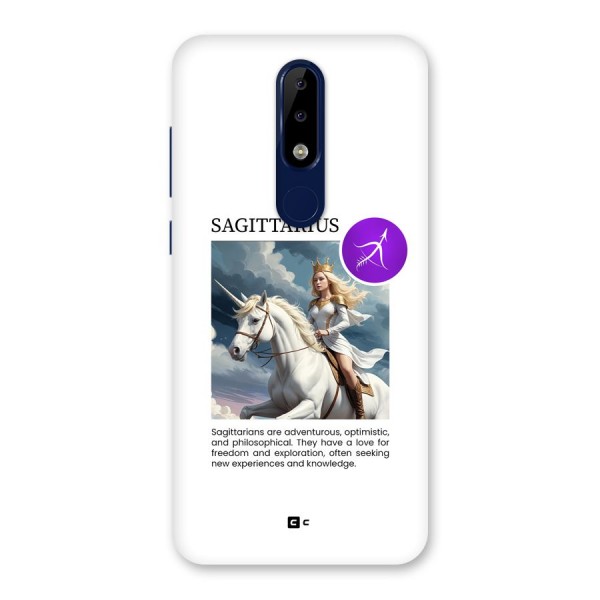 Sparkling Sagittarius Back Case for Nokia 5.1 Plus