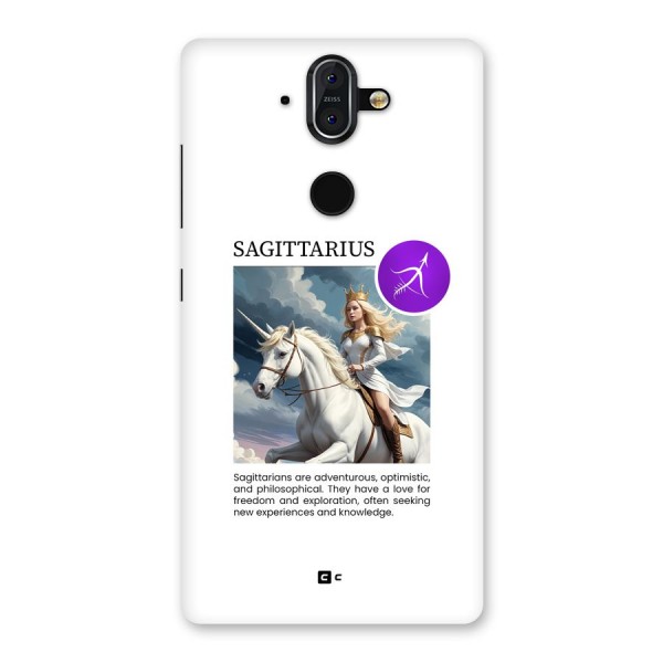 Sparkling Sagittarius Back Case for Nokia 8 Sirocco