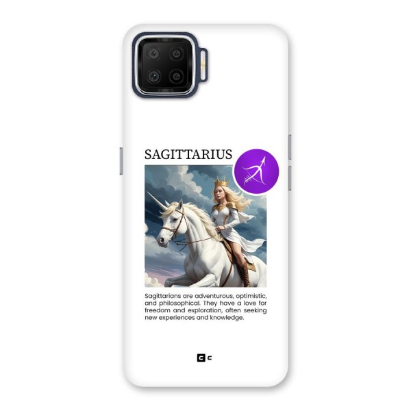 Sparkling Sagittarius Back Case for Oppo F17