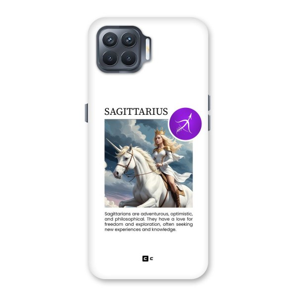 Sparkling Sagittarius Back Case for Oppo F17 Pro