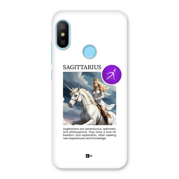 Sparkling Sagittarius Back Case for Redmi 6 Pro