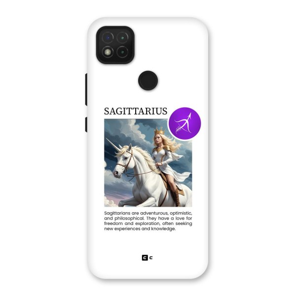 Sparkling Sagittarius Back Case for Redmi 9