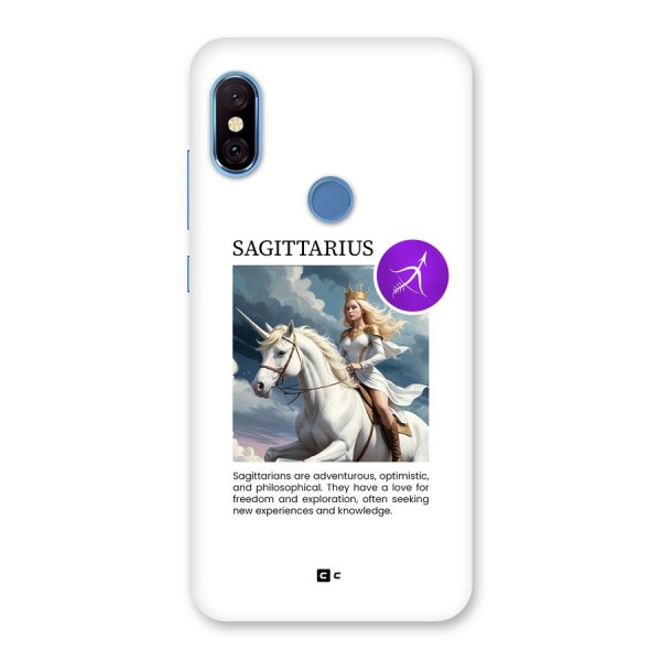 Sparkling Sagittarius Back Case for Redmi Note 6 Pro