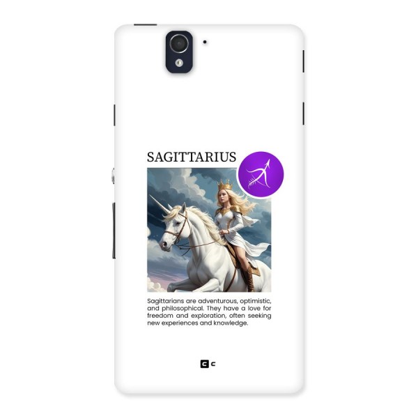 Sparkling Sagittarius Back Case for Xperia Z