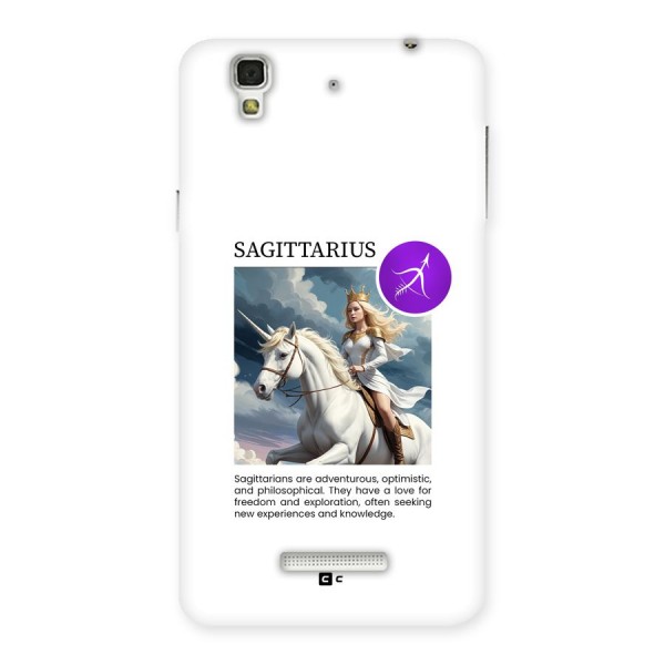 Sparkling Sagittarius Back Case for YU Yureka Plus