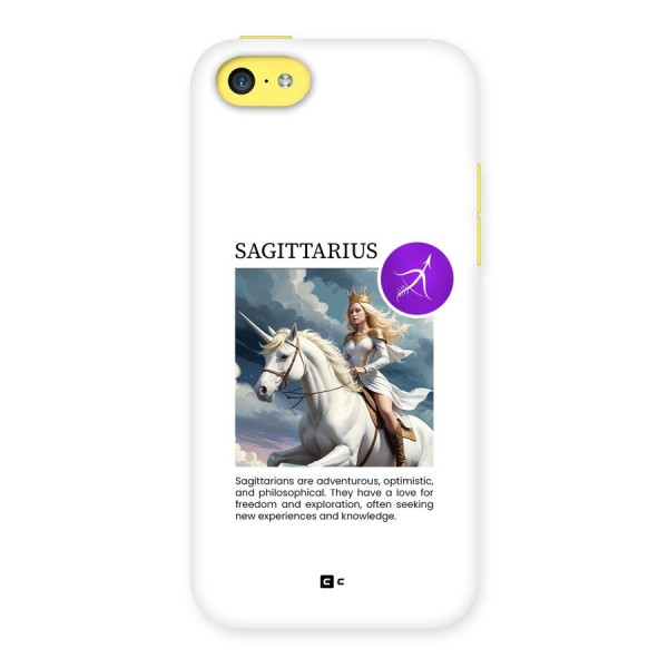 Sparkling Sagittarius Back Case for iPhone 5C