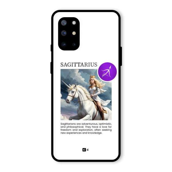 Sparkling Sagittarius Glass Back Case for OnePlus 8T