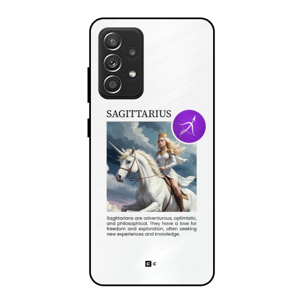 Sparkling Sagittarius Metal Back Case for Galaxy A52s 5G