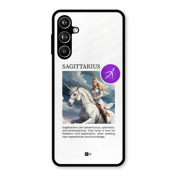 Sparkling Sagittarius Metal Back Case for Galaxy F54