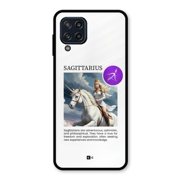 Sparkling Sagittarius Metal Back Case for Galaxy M32