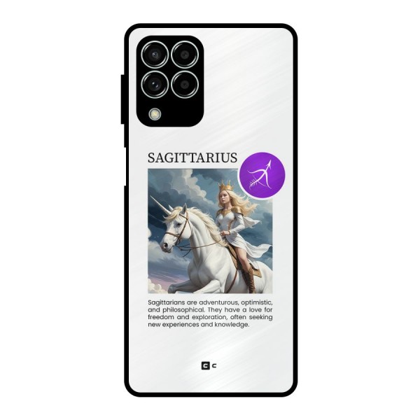 Sparkling Sagittarius Metal Back Case for Galaxy M33