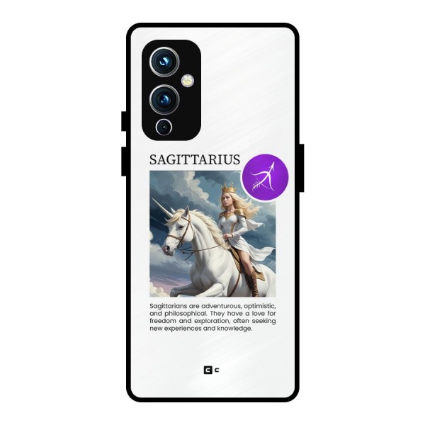 Sparkling Sagittarius Metal Back Case for OnePlus 9