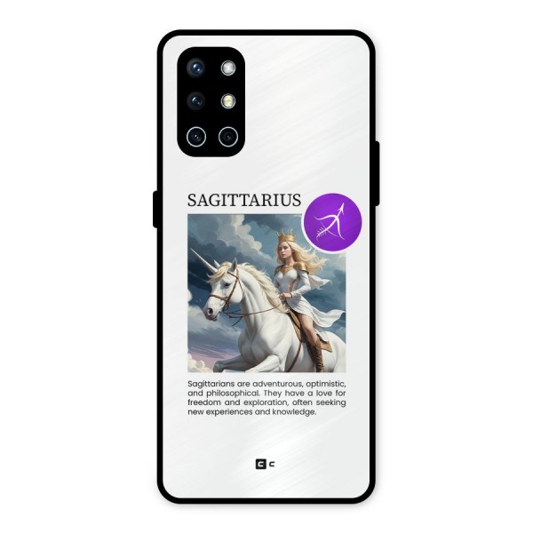 Sparkling Sagittarius Metal Back Case for OnePlus 9R