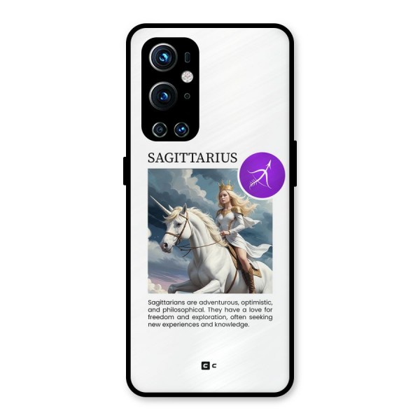 Sparkling Sagittarius Metal Back Case for OnePlus 9 Pro