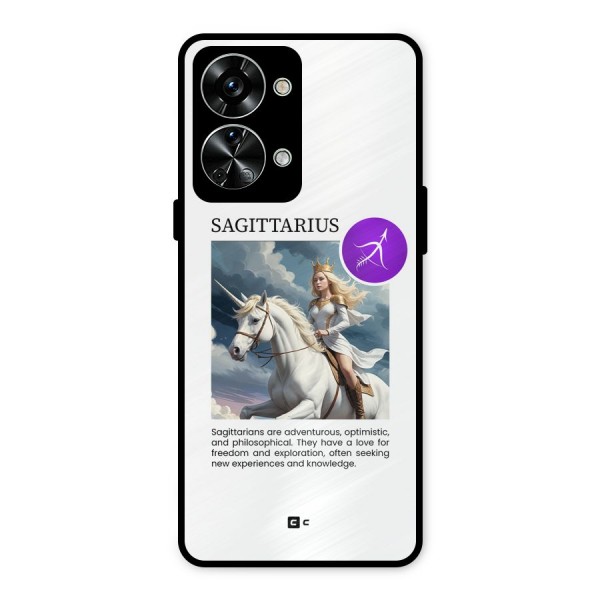 Sparkling Sagittarius Metal Back Case for OnePlus Nord 2T