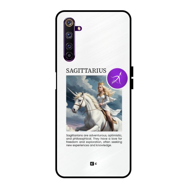 Sparkling Sagittarius Metal Back Case for Realme 6 Pro