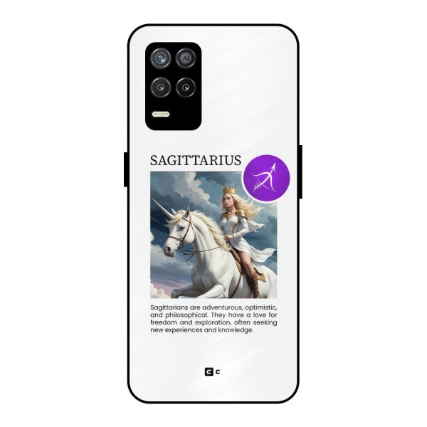 Sparkling Sagittarius Metal Back Case for Realme 9 5G