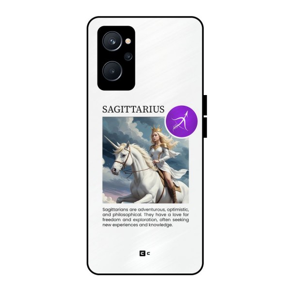 Sparkling Sagittarius Metal Back Case for Realme 9i 5G