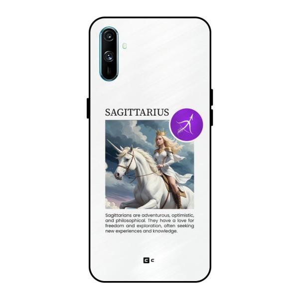 Sparkling Sagittarius Metal Back Case for Realme C3