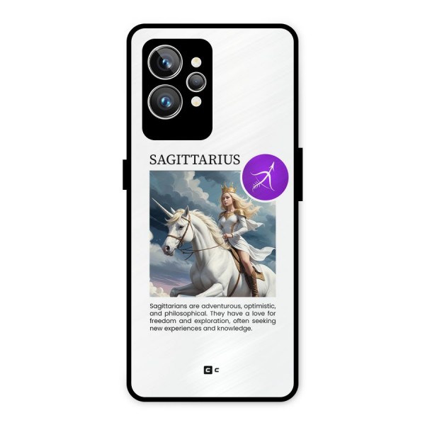 Sparkling Sagittarius Metal Back Case for Realme GT2 Pro