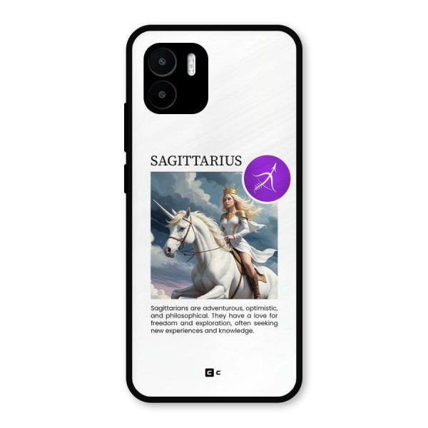 Sparkling Sagittarius Metal Back Case for Redmi A2