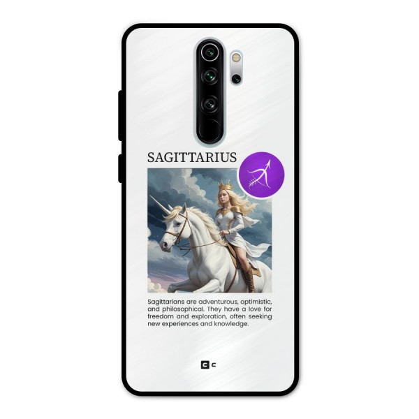 Sparkling Sagittarius Metal Back Case for Redmi Note 8 Pro