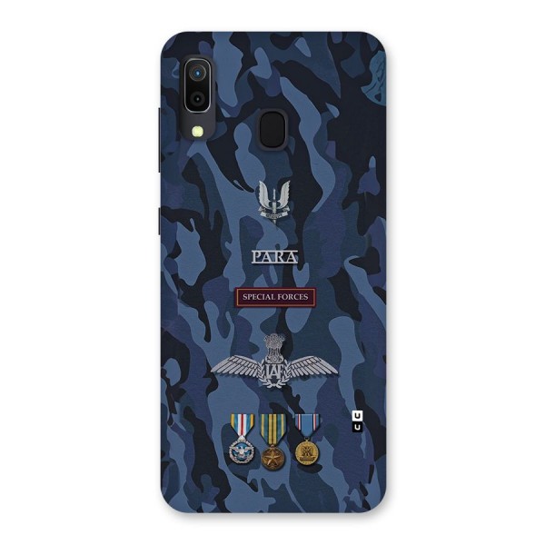 Special Forces Badge Back Case for Galaxy A30