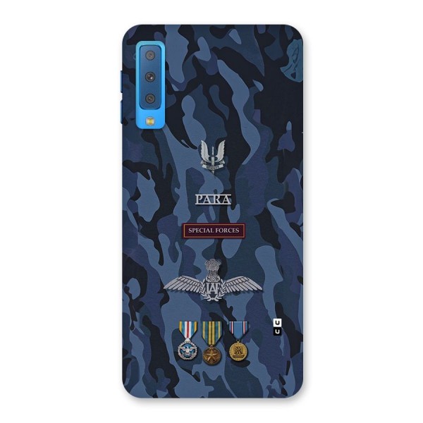 Special Forces Badge Back Case for Galaxy A7 (2018)