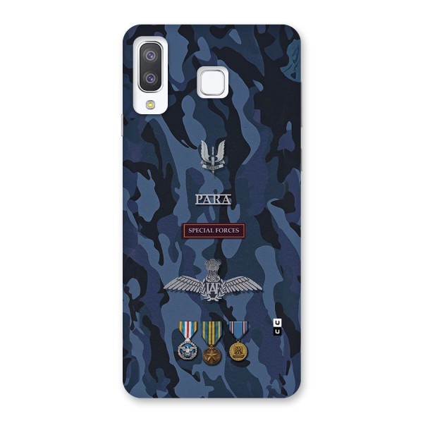 Special Forces Badge Back Case for Galaxy A8 Star