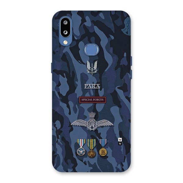 Special Forces Badge Back Case for Galaxy M01s