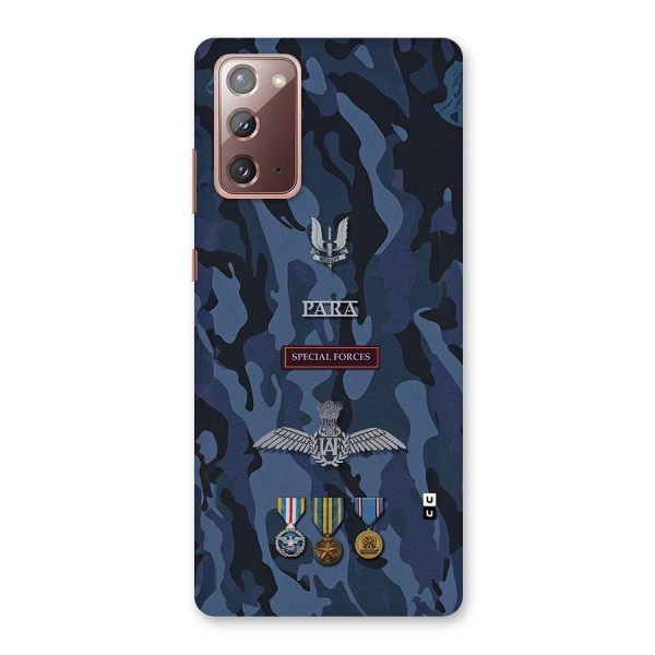 Special Forces Badge Back Case for Galaxy Note 20