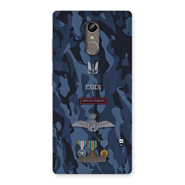 Special Forces Badge Back Case for Gionee S6s