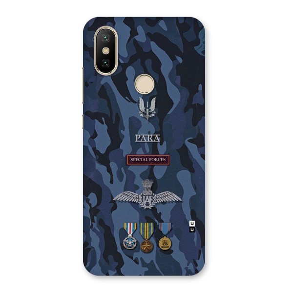 Special Forces Badge Back Case for Mi A2