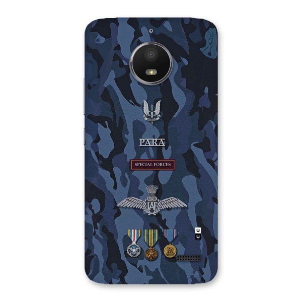 Special Forces Badge Back Case for Moto E4