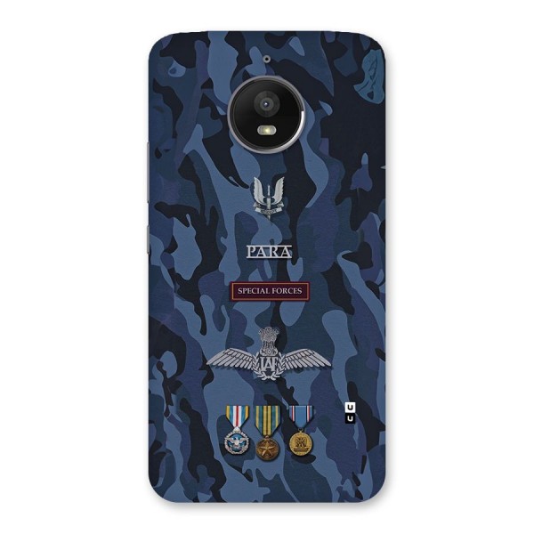 Special Forces Badge Back Case for Moto E4 Plus