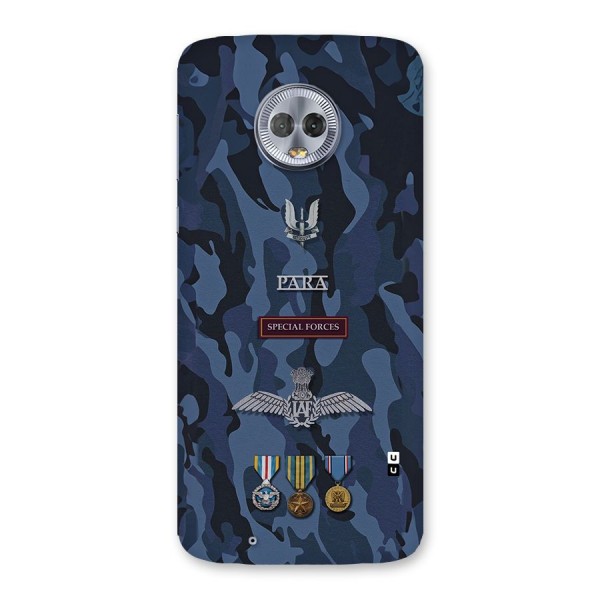 Special Forces Badge Back Case for Moto G6