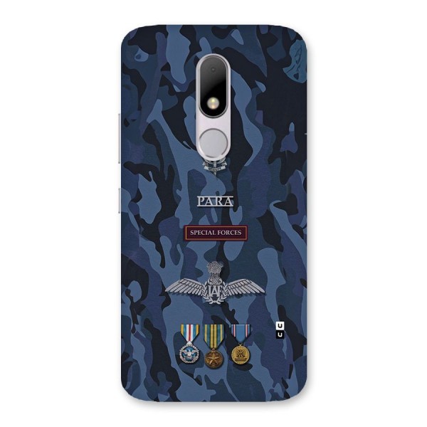 Special Forces Badge Back Case for Moto M