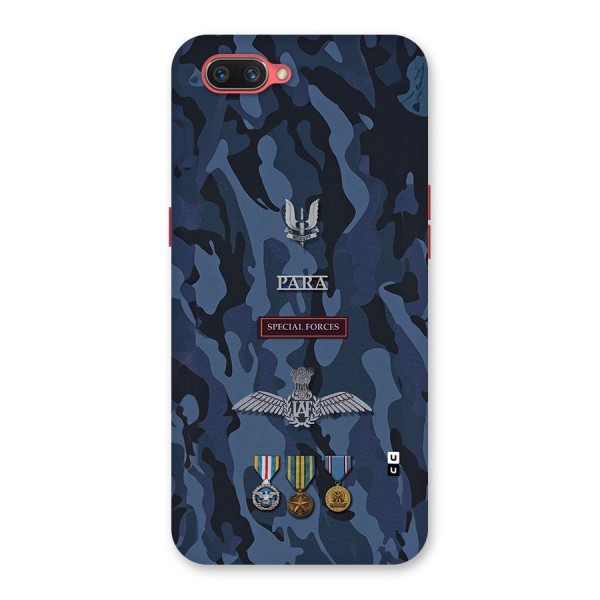 Special Forces Badge Back Case for Oppo A3s