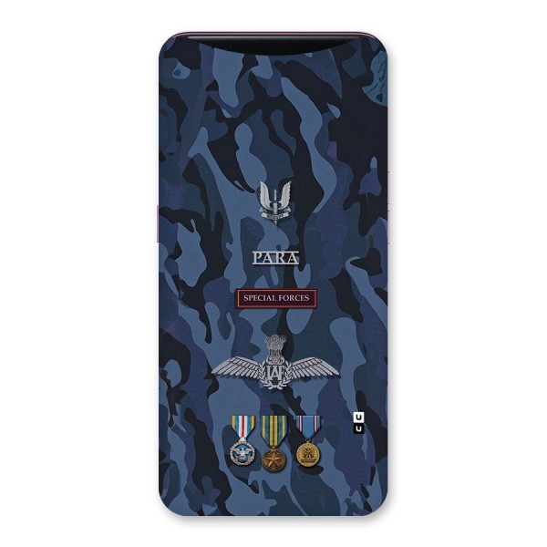 Special Forces Badge Back Case for Oppo Find X