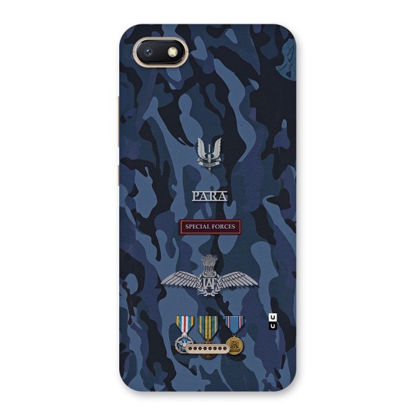 Special Forces Badge Back Case for Redmi 6A