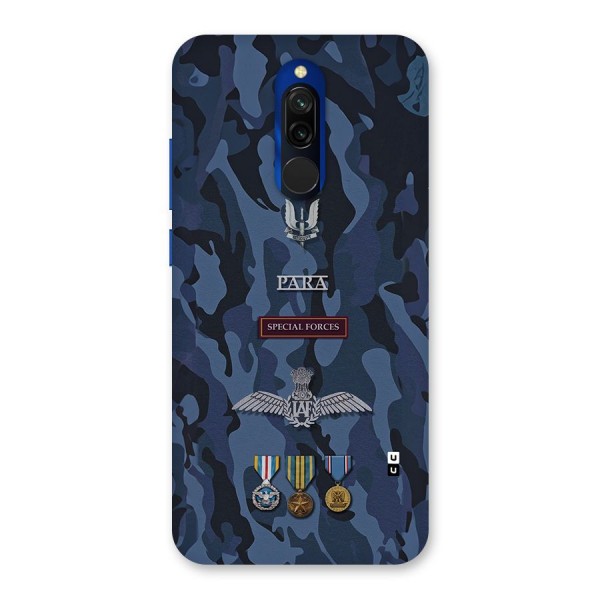 Special Forces Badge Back Case for Redmi 8