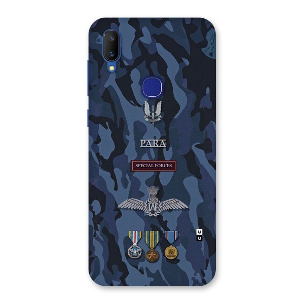 Special Forces Badge Back Case for Vivo V11