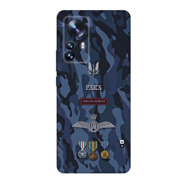 Special Forces Badge Back Case for Xiaomi 12 Pro