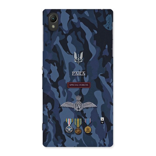 Special Forces Badge Back Case for Xperia Z1