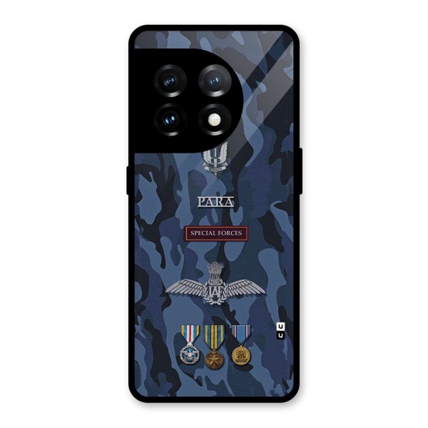 Special Forces Badge Glass Back Case for OnePlus 11
