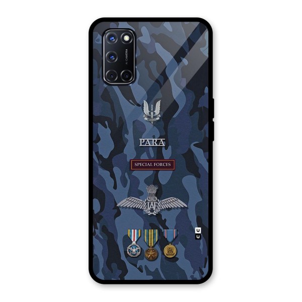 Special Forces Badge Glass Back Case for Oppo A52