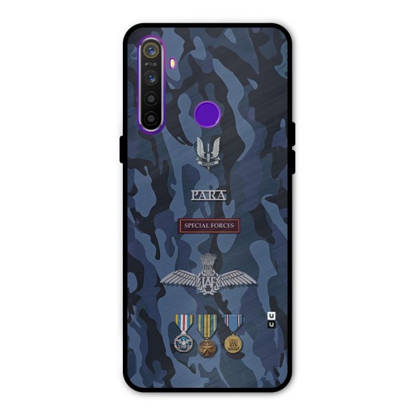 Special Forces Badge Glass Back Case for Realme 5s