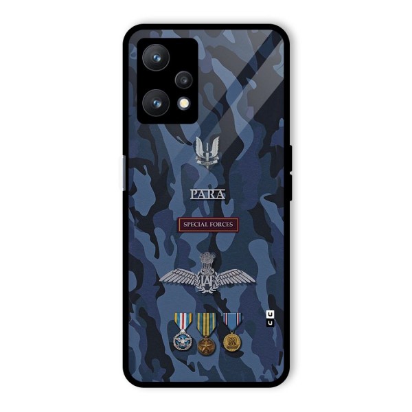 Special Forces Badge Glass Back Case for Realme 9 Pro 5G