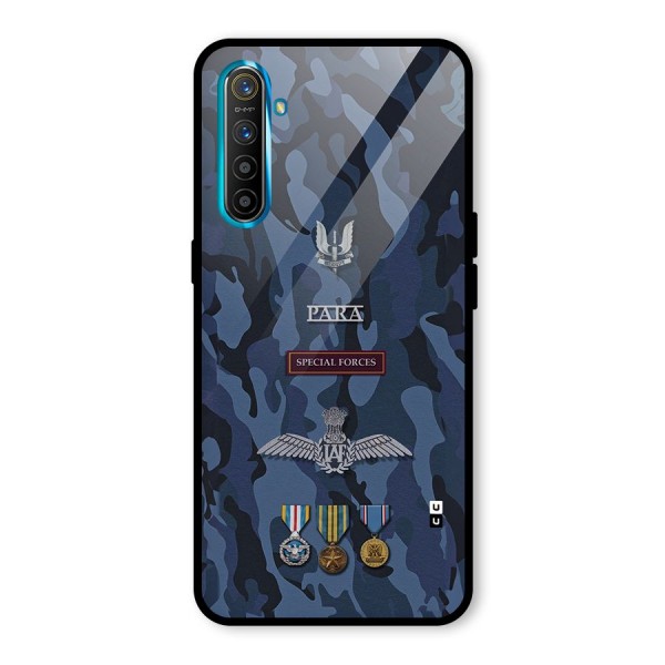 Special Forces Badge Glass Back Case for Realme X2