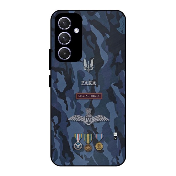 Special Forces Badge Metal Back Case for Galaxy A54